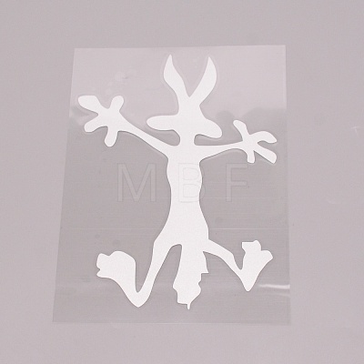 Waterproof PET Personality Wolf Car Stickers DIY-WH0258--05A-01-1