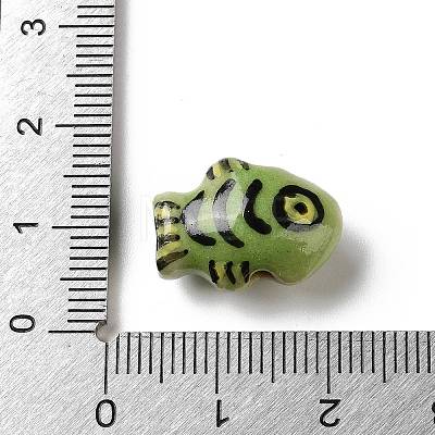 Handmade Porcelain Beads PORC-Z006-04F-01-1