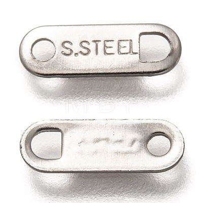 304 Stainless Steel Slice Chain Tabs STAS-Z024-04P-1