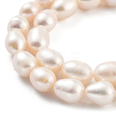 Natural Cultured Freshwater Pearl Beads Strands PEAR-P062-14D-1