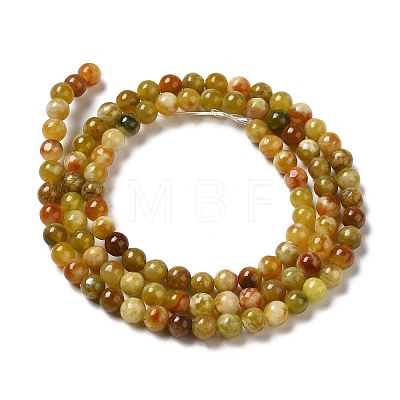 Natural Serpentine Beads Strands G-H298-A10-01-1