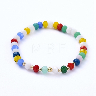Glass Beads Jewelry Sets SJEW-JS01088-1