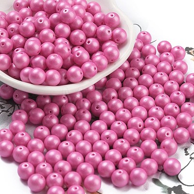 Baking Paint Glass Seed Beads SEED-A034-02J-1