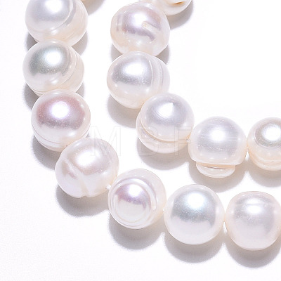 Natural Cultured Freshwater Pearl Beads Strands PEAR-N013-09C-1