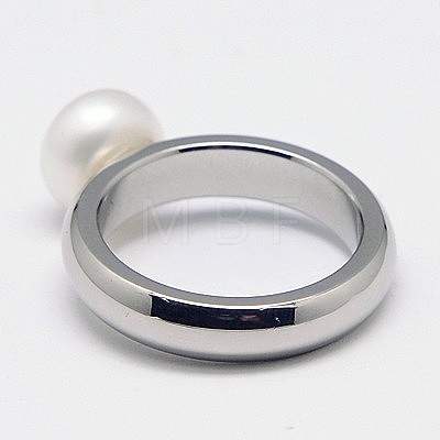 316L Surgical Stainless Steel Finger Rings RJEW-E015-034A-19mm-1