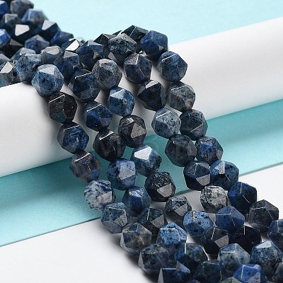 Natural Dumortierite Quartz Beads Strands G-G030-A04-02-1