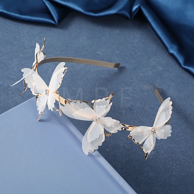 Butterfly Pattern Decorative Hair Bands PW-WGFA91D-02-1