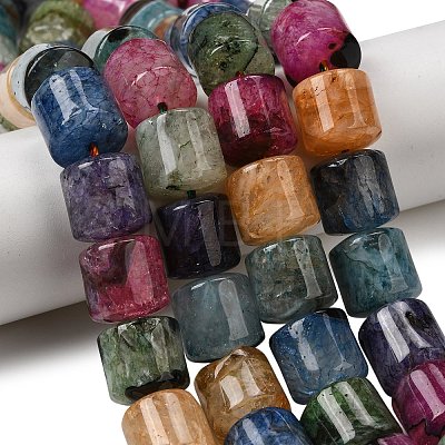 Natural Agate Beads Strands G-F820-P01-01A-1