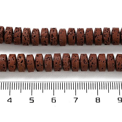 Synthetic Lava Rock Dyed Beads Strands G-H311-09-03-1