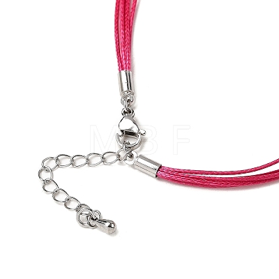 1MM Waxed Cord 5-Strand Necklace Making MAK-C005-01P-1