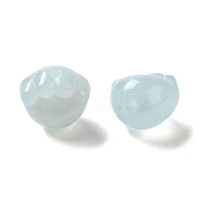 Two Tone Transparent Acrylic Beads TACR-P008-01A-04-1