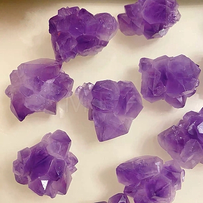 Natural Rough Raw Amethyst Display Decorations G-PW0007-157-1