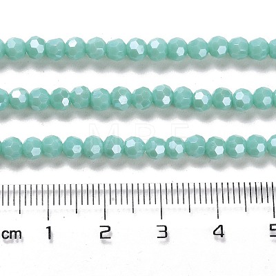 Opaque Glass Beads Strands EGLA-A035-P4mm-A14-1