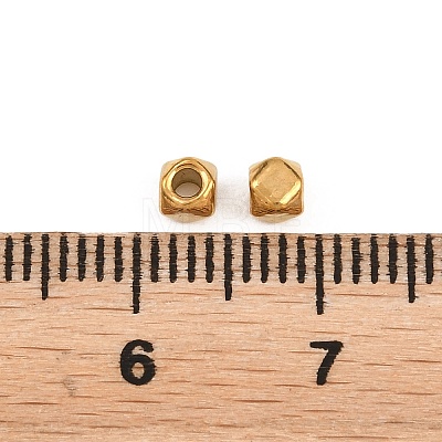 304 Stainless Steel Beads STAS-D394-02K-G-1