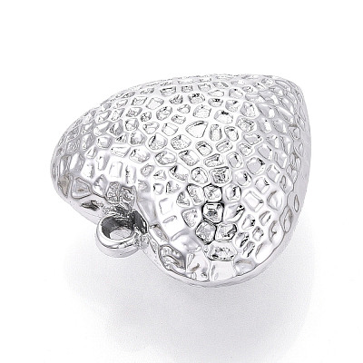 Textured Acrylic Pendants OACR-T030-34B-1