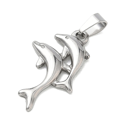 304 Stainless Steel Pendants LS-STAS-B141-03B-P-1