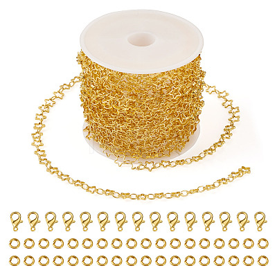  DIY Chain Bracelet Necklace Making Kit CHC-TA0001-07G-1