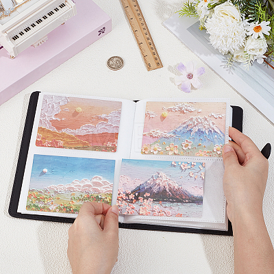 PU Leather Cover Interstitial Album Book AJEW-WH20054-285C-1