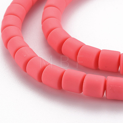 Polymer Clay Bead Strands X-CLAY-T001-C21-1