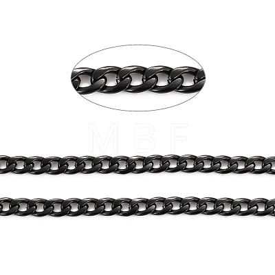 Vacuum Plating 304 Stainless Steel Cuban Link Chains CHS-K016-02A-EB-1
