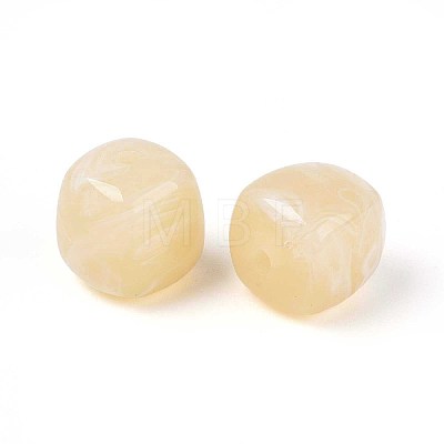 Opaque Acrylic Beads OACR-ZX006-33A-1
