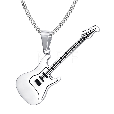 Non-Tarnish Stainless Steel Pendant Necklaces PW-WG21242-01-1