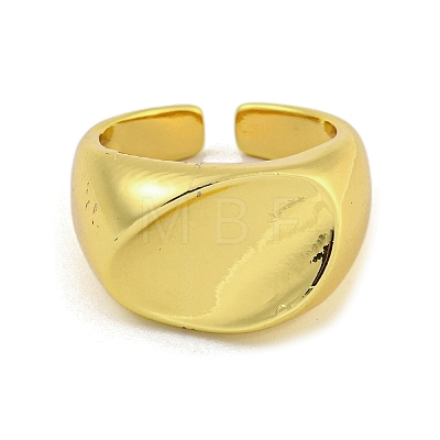 Brass Cuff Rings for Women RJEW-E294-03G-02-1