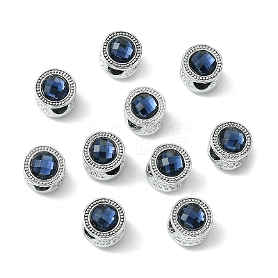Alloy Acrylic European Beads FIND-YWC0011-04G-1