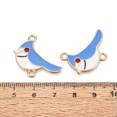 Alloy Enamel Connector Charms PALLOY-Q467-02G-02-1