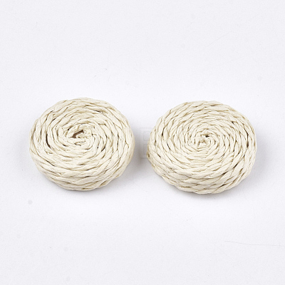 Handmade Woven Beads WOVE-T006-137A-1