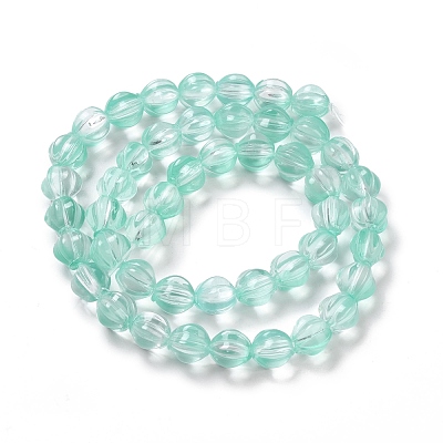 Transparent Glass Beads Strands GLAA-F114-02A-06-1