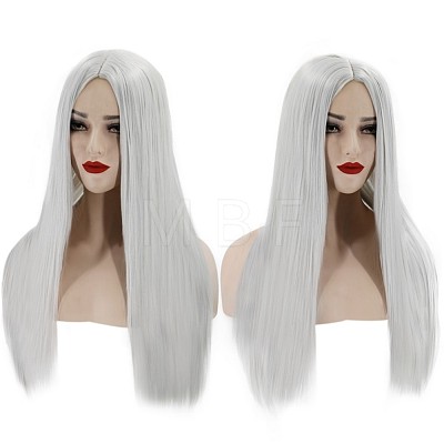 28 inch(70cm) Long Straight Synthetic Wigs OHAR-I015-28D-1