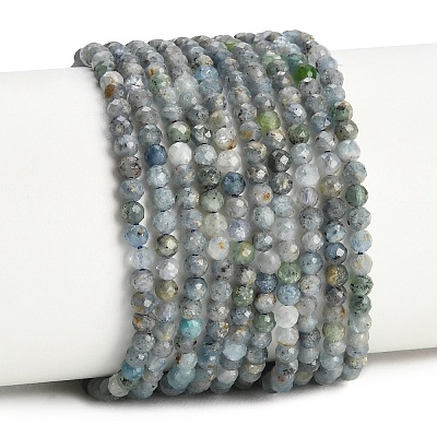 Natural Kyanite Cyanite Disthene Beads Strands GG-CBABEF5-A01-3mm-02-1