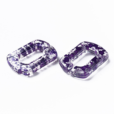 Transparent Acrylic Linking Rings OACR-N009-017A-08-1