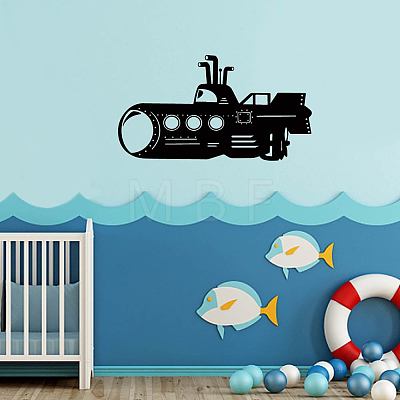 Translucent PVC Self Adhesive Wall Stickers STIC-WH0015-034-1