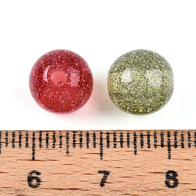 Opaque Resin Beads RESI-N042-10mm-15-1