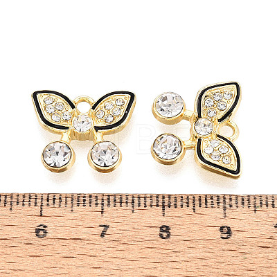 Alloy Rhinestone Pendants FIND-N012-04KCG-1