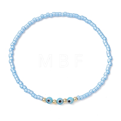 Glass Seed Beads Stretch Bracelets BJEW-MZ00323-01-1