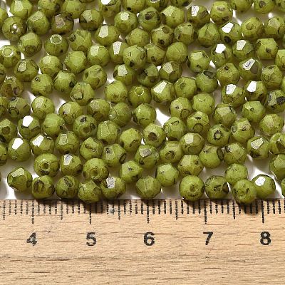 Baking Paint Glass Seed Beads SEED-A032-02A-02-1