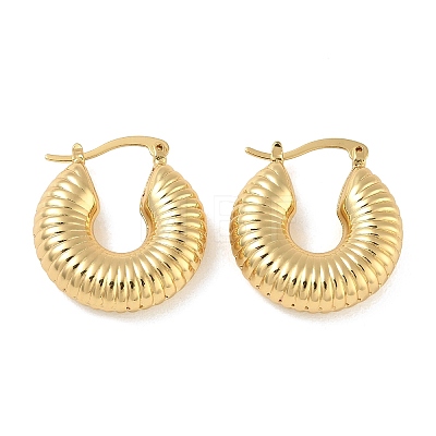 Brass Stud Earrings for Women KK-CBAD851-07G-1
