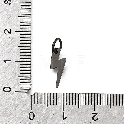 Ion Plating(IP) 304 Stainless Steel Pendants STAS-CJC0003-12B-1