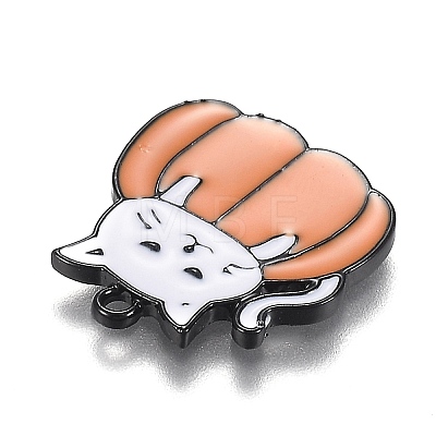 Autumn Theme Alloy Enamel Pendants X-ENAM-J649-06B-02-1
