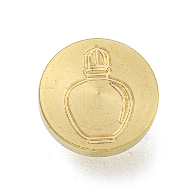 Wax Seal Brass Stamp Head AJEW-G056-01P-1