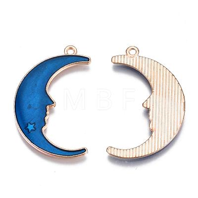 Alloy Enamel Pendants ENAM-Q428-09-1