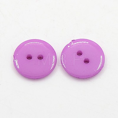 Acrylic Sewing Buttons BUTT-E084-E-M-1