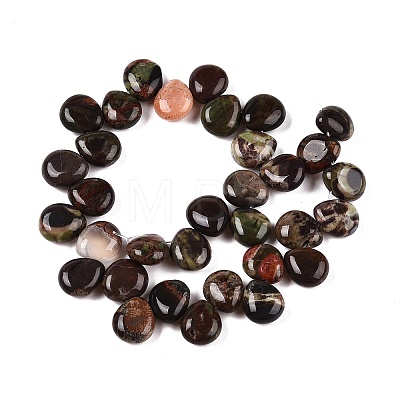 Natural Multi-Color Agate Beads Strands G-T138-126-1