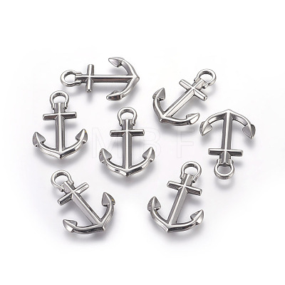 Tarnish Resistant 201 Stainless Steel Pendants X-STAS-E451-14P-1