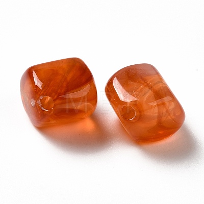 Transparent Acrylic Beads OACR-Z005-14B-1