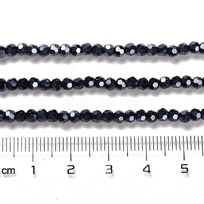 Electroplate Opaque Glass Beads Strands LS-EGLA-A035-P3mm-A18-1