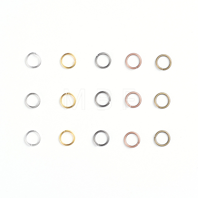 Brass Jump Rings KK-JQ0001-02-8mm-1